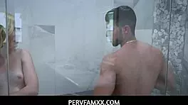 Can you blame the stepdad for getting handsy with this hot milf?