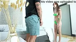 I yelled, 'Take that for spying!' while draining my step brother's cock.