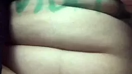 Indian wife plays with her body