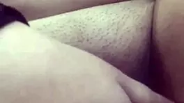 Indian wife plays with her body