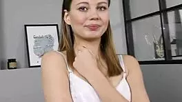 Insatiable Sweetie Teases Slim Hole to Wild Climax