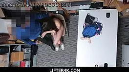 Rebel Teen Steals Store, Gets Caught And Fucked