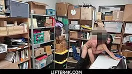 Rebel Teen Steals Store, Gets Caught And Fucked