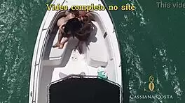 Dando o cu right in front of the captain. Man, that huge cock stretched my tight ass good!