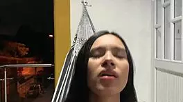 Outdoor Anal Sex On Balcony!