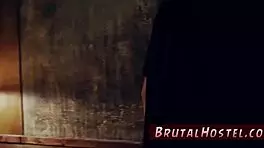 alisya, watch her gaping with that big toy in anal play!