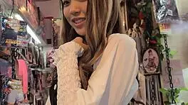 Mika feels so shy yet excited during her outdoor exposure play, leading to intense blowjobs and anal in the hotel.