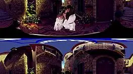 alison rey and luna rival in surprised doggystyle threesome