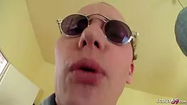 german teen gets anal fucked first time in casting!