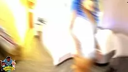 spanish barbiie fucks a lucky guy with her big tits bouncing 😍