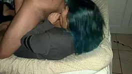 Thick asian teen 18+ rides big cock at the afterparty