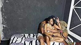 horny guy sucks wife's milf danny hot then fucks her pussy hard and cums inside