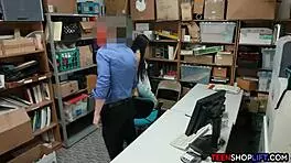 Teens caught stealing in office, choose fuck or jail