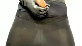 i unlocked pleasure secrets with hot teen's strong ass in anal banging and creampie, oh man