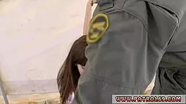 Fake taxi cop fucks girl with natural tits and cumshot