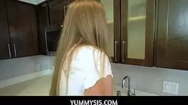 stepsister craves deep dick in her cunt