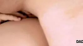 Daddy4k, this mature guy teaches sweet bride real sex tricks before her big ceremony