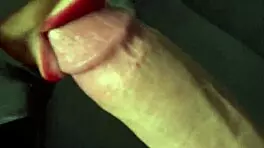 Amateur deepthroats big cock and swallows cum in her mouth