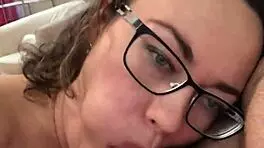 Sexwife Karolina Sucks Husband Dick Before Work