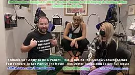 Doctor Tampa Examines Channy Crossfire in Twisted Dystopian Clinic with Nurse Stacy Shepard