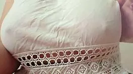 DepravedMinx Teases Big Nipples in Outdoor Solo Masturbation Session