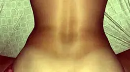 WHITE GIRL WITH AN AMAZING ASS RIDES DICK REVERSE COWGIRL THEN GETS FUCKED BAREBACK FROM BEHIND BEFORE TAKING A HUGE CUMSHOT ON HER PERFECT ASS