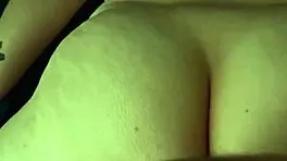 i fucked my girlfriend hard and gave her a creampie. her big ass bounced with that tattoo