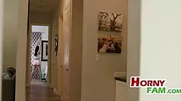 Lady Keeps Door Open for Stepdaughter