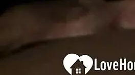 Hot babe gets welcomed home with blowjob in public toilet