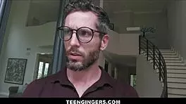 Petite Teen Redhead Slut Alexa Nova Fucks Two Boys!