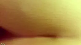 Teen performs deepthroat blowjob while showing off her big ass in close-up