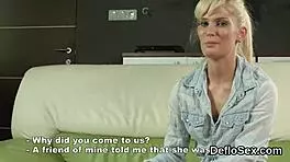 Awesome Teen Rubs Slim Slit To Climax In Close-Up