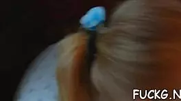 teen bounces on cock in hidden cam pickup, sucking and fucking spied on.