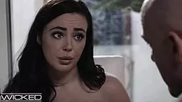 y teen girlfriend needs reassurance but sucks and fucks like a pro sideways