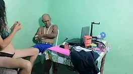 perverted stepmom shows stepdaughter how to suck a big cock