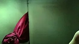 Deep slow pounding of Asian pussy in doggystyle