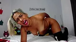 Hot Teen Latina Uses Toys For Homemade Masturbation And Cum