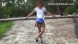 Skinny teen 18+ strips bare at the beach. Wanna see more?