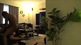 digging out russian pussy sideways