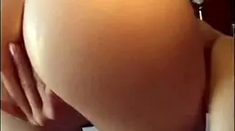 The teen couple starts with foreplay and moves to intense sex on the bed