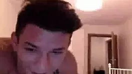 Teen 18+ couple cums twice on webcam