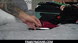 Reyna Delacruz gets creampied by her stepbrother in hardcore pov sex.