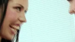 Naughty Brunette Seduces Friend into Lesbian Sex with Toys!