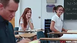 Izzy Bell Gets A Detention Dickdown With Riding, Titty Fuck, And Doggystyle On Monster Cock