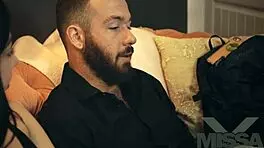 Missax Wrong Way Pt 1: Brunette Young Teen Deepthroats Monster Cock Bent Over