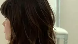 Homemade threesome with giant woman, watching porn before I could tell her.