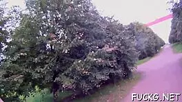 Young teen 18+ picked up and fucked hard in the car.