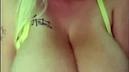 Princessdust reveals her huge emo boobs