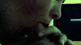 Japanese teen sucks brother's dick and swallows