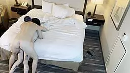 i see the petite woman gettin fucked doggystyle, so rough